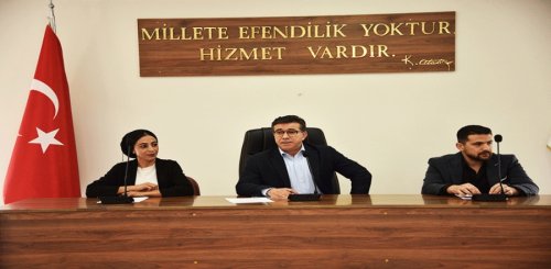 SİVEREK’TE İLK MECLİS TOPLANTISI YAPILDI