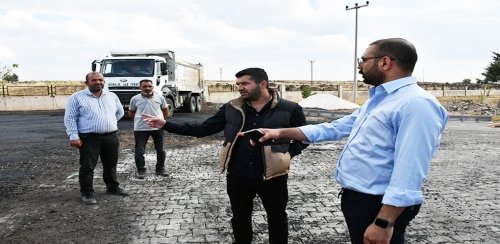 SİVEREK BELEDİYESİ HASTANEDE OTOPARK ALANI OLUŞTURDU