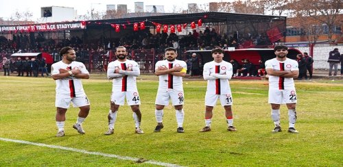 SİVEREK BELEDİYESPOR LİGİN İLK YARISINI LİDER OLARAK TAMAMLADI