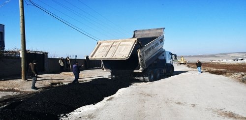 YENİ HAYVAN PAZARI YOLUNDA BAKIM VE ONARIM ÇALIŞMASI