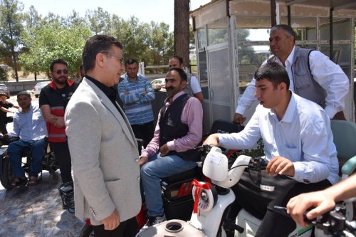 SİVEREK’TE DAYANIŞMA ÖRNEĞİ: ENGELLİLERE MOTOSİKLET DESTEĞİ