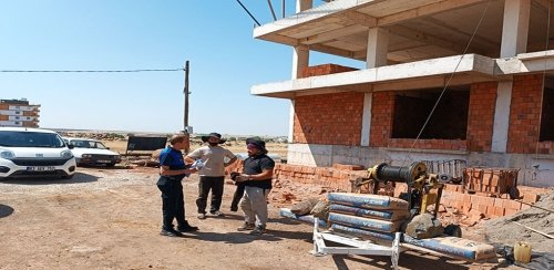 SİVEREK ZABITASINDAN İNŞAATLARA LGS UYARISI